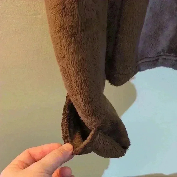 The North Face Brown Fleece Jacket, medium - Picture 4 of 8